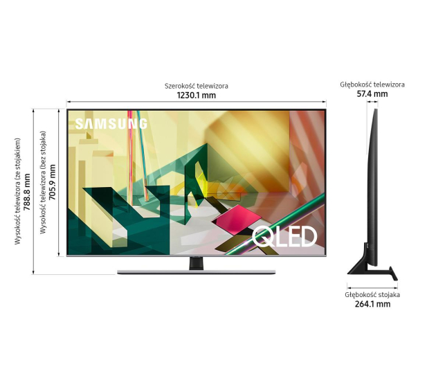 SAMSUNG QLED QE55Q74TAT 100Hz DVB-T2 HEVC - 546989 - zdjęcie 5